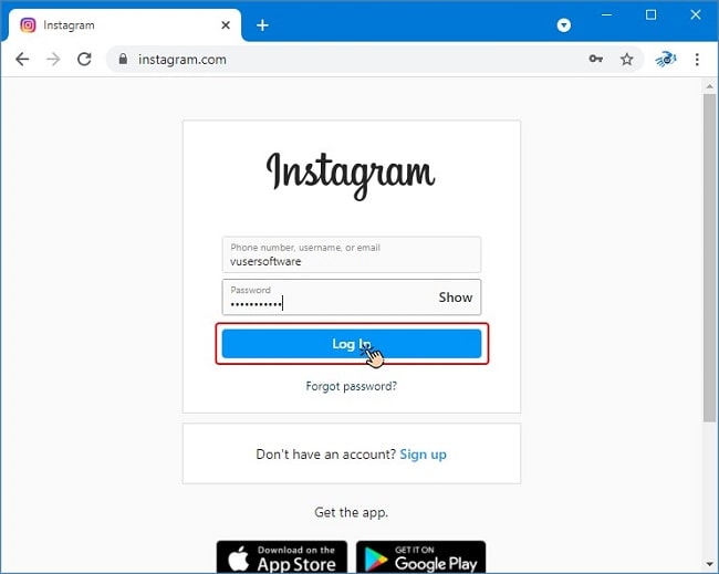 backup گرفتن از حساب اینستاگرام