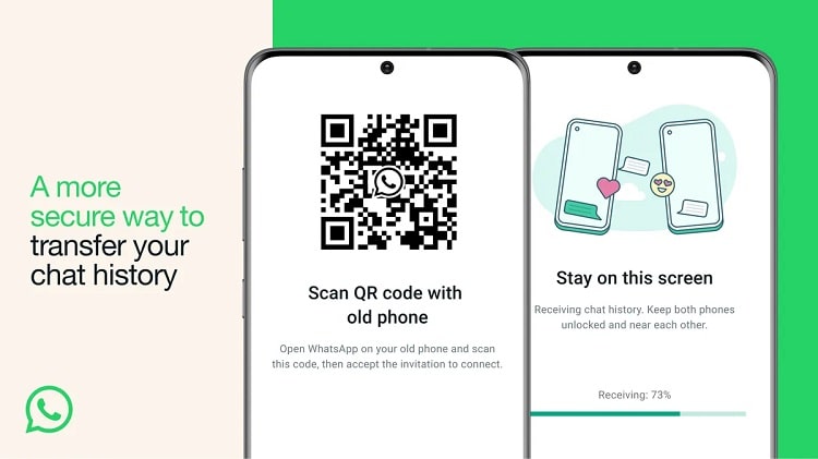 آموزش انتقال اطلاعات واتساپ از اندروید به آیفون