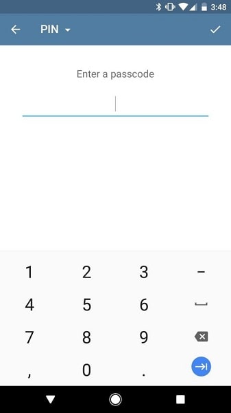 قفل تلگرام با Passcode Lock