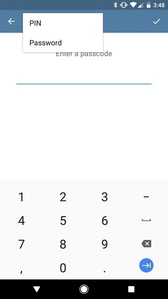 قفل تلگرام با Passcode Lock