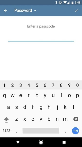 قفل تلگرام با Passcode Lock